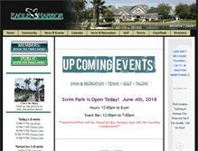 Tablet Screenshot of eagleharboronline.com